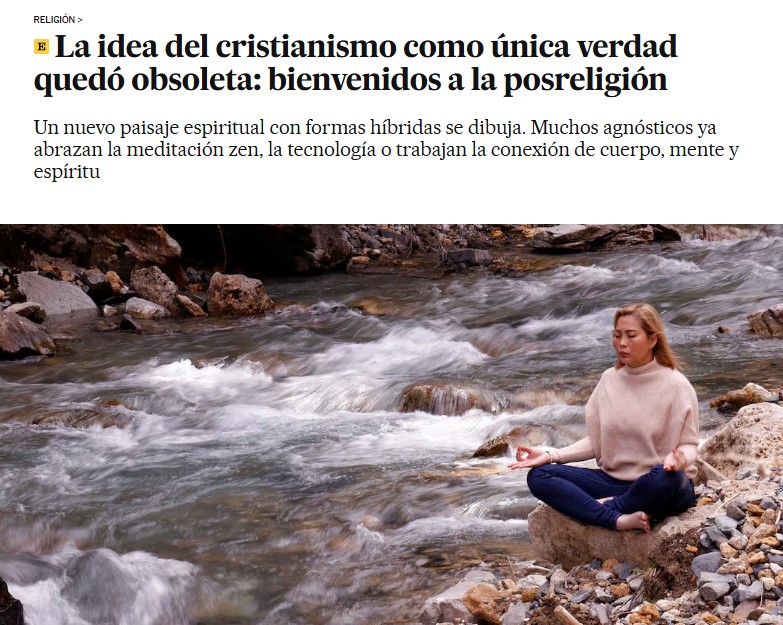 Estábamos preocupados porque este año el periódico español EL PAIS no había publicado todavía su tradicional reportaje anti cristiano... 
Pero ahora que he visto este artículo, ya me quedo más tranquilo: ¡Villancicos, turrón, luces, campanas... y El País, erre que erre! ¡¡Sí, no