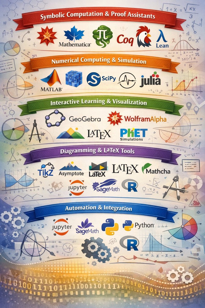 Ganeshuor's tweet image. Math Softwares