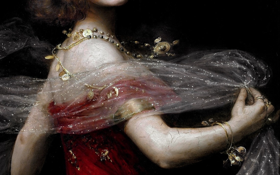 ArtorOtherThing's tweet photo. Salomé (Detail), 1909 - Paul Antoine De Laboulaye https://t.co/LuumJ8IvDl