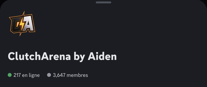 Je recherche des marques susceptibles de fournir des lots ou de sponsoriser Clutch Arena afin de continuer à développer le serveur.

Si vous avez des idées je suis preneur pour soutenir la scène Call Of Duty française.

Mes dm's sont ouverts.