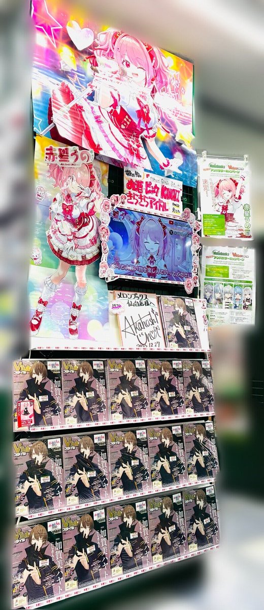 あっちゃん(・ω・人)゛プロフ様の専用ページ 🐟仙台店🐟】 『#VTuberスタイル 2026年1月号』 ✨本日発売✨ 🍈特典