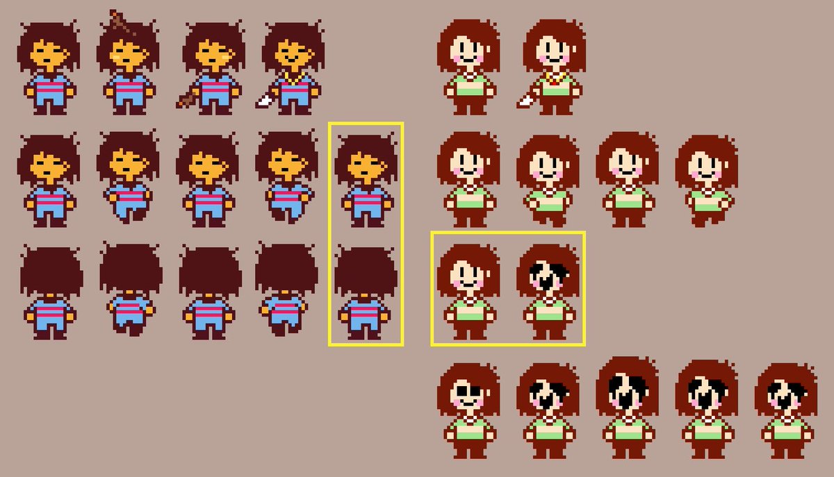 launch003's tweet image. the only two characters in the whole game #undertale