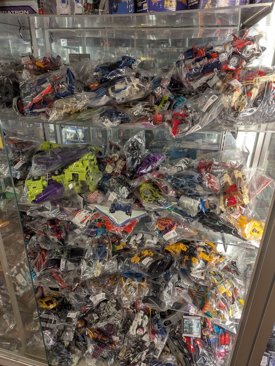 新年1/3(土)開催「トランスフォーマージャンク祭」！ 参考展示品増えて