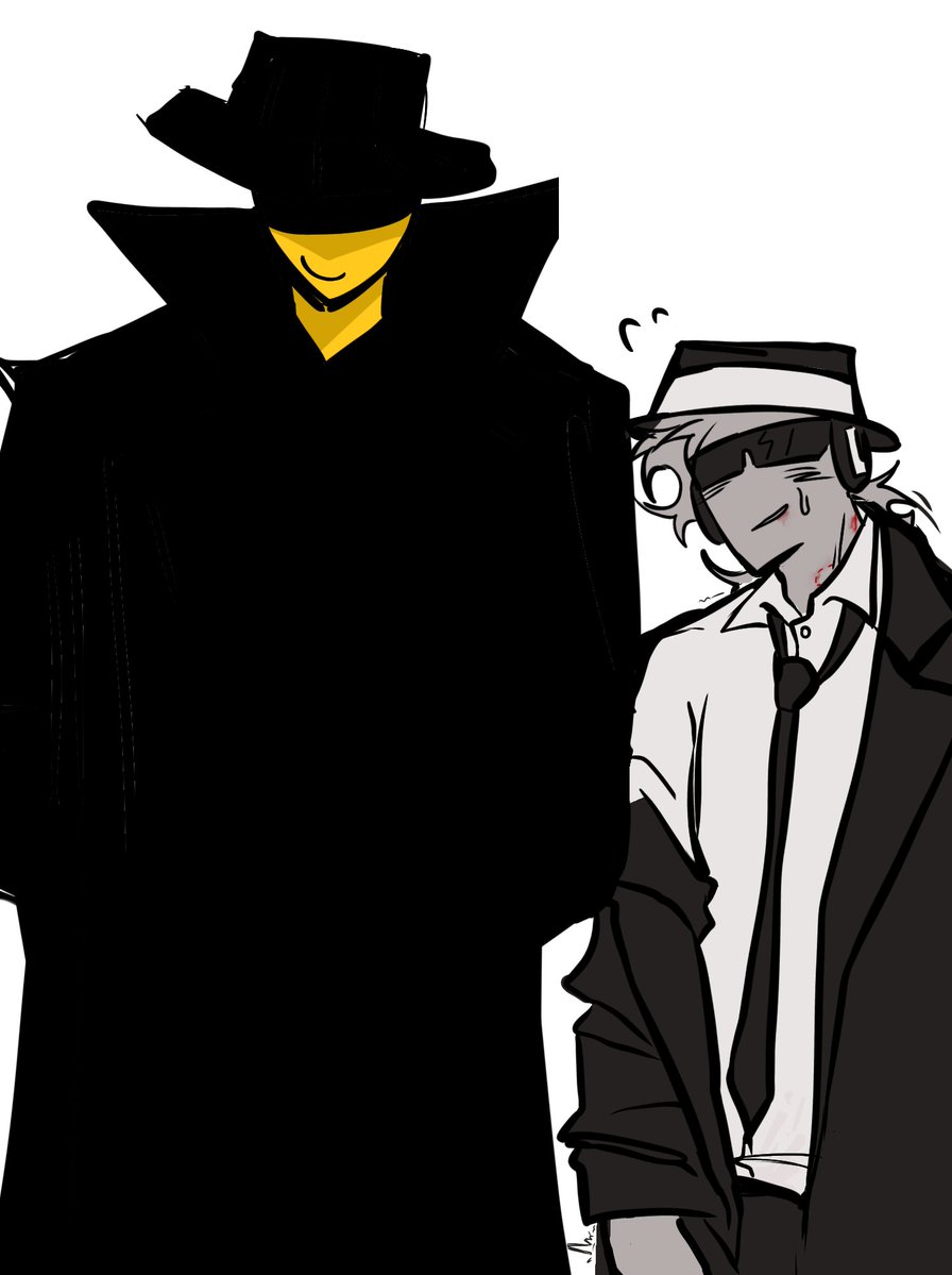 wabab_ba's tweet image. Come here, Chance.

Yeah, Don, I’m here!!💦
#doublefedora #chance #mafioso