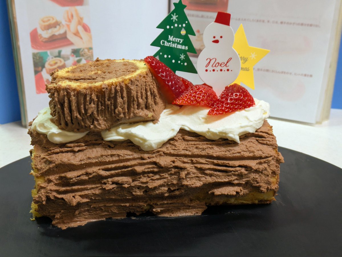 しろくま雪だるまページ 初めて作った美味しかった！😋✨️ しろくまの代役ありがとう雪だるま