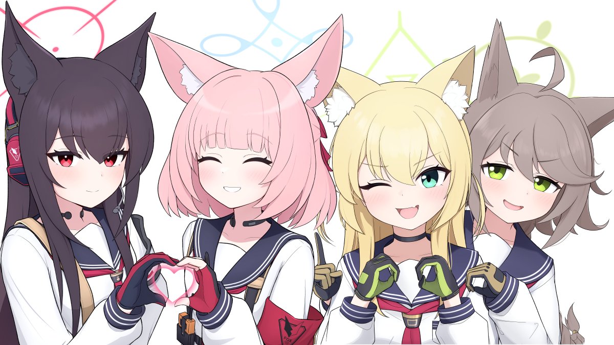 FOX小隊、Assemble！！！！ #ブルアカ