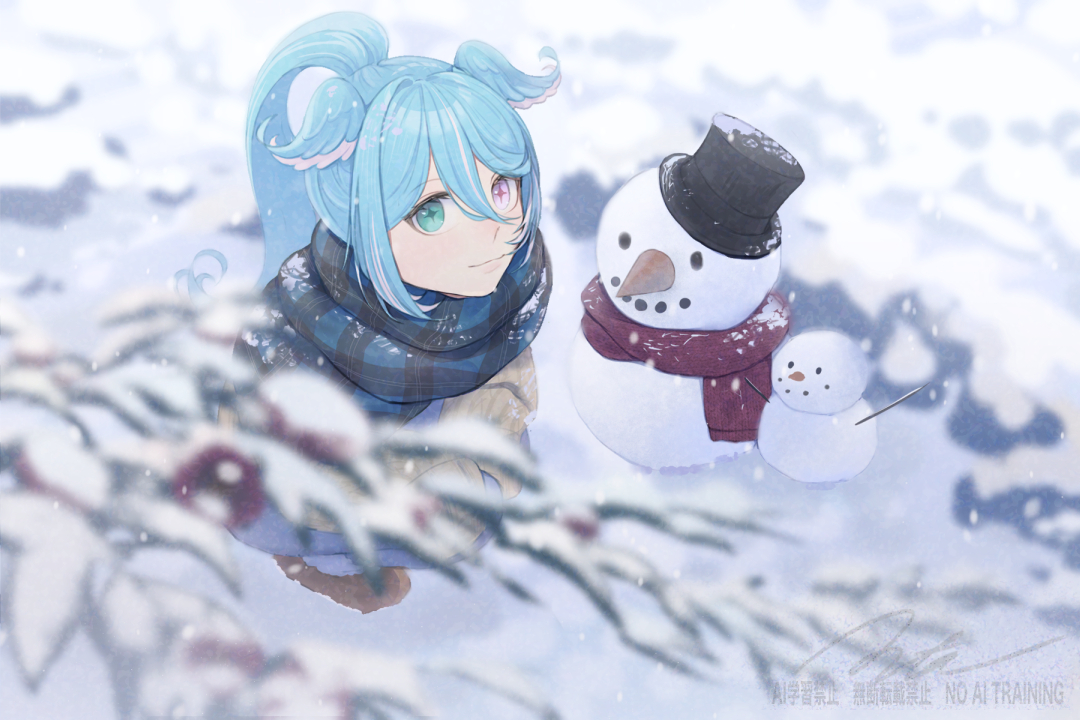 aotan_cc's tweet photo. ☃️❄️💙
#PendorART https://t.co/NoW00ynusR