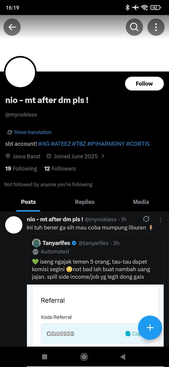 Blue Star tweet media