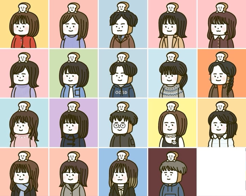 本日の似顔絵イベント、無事終了したよ🥳 年の瀬にも関わらず、お