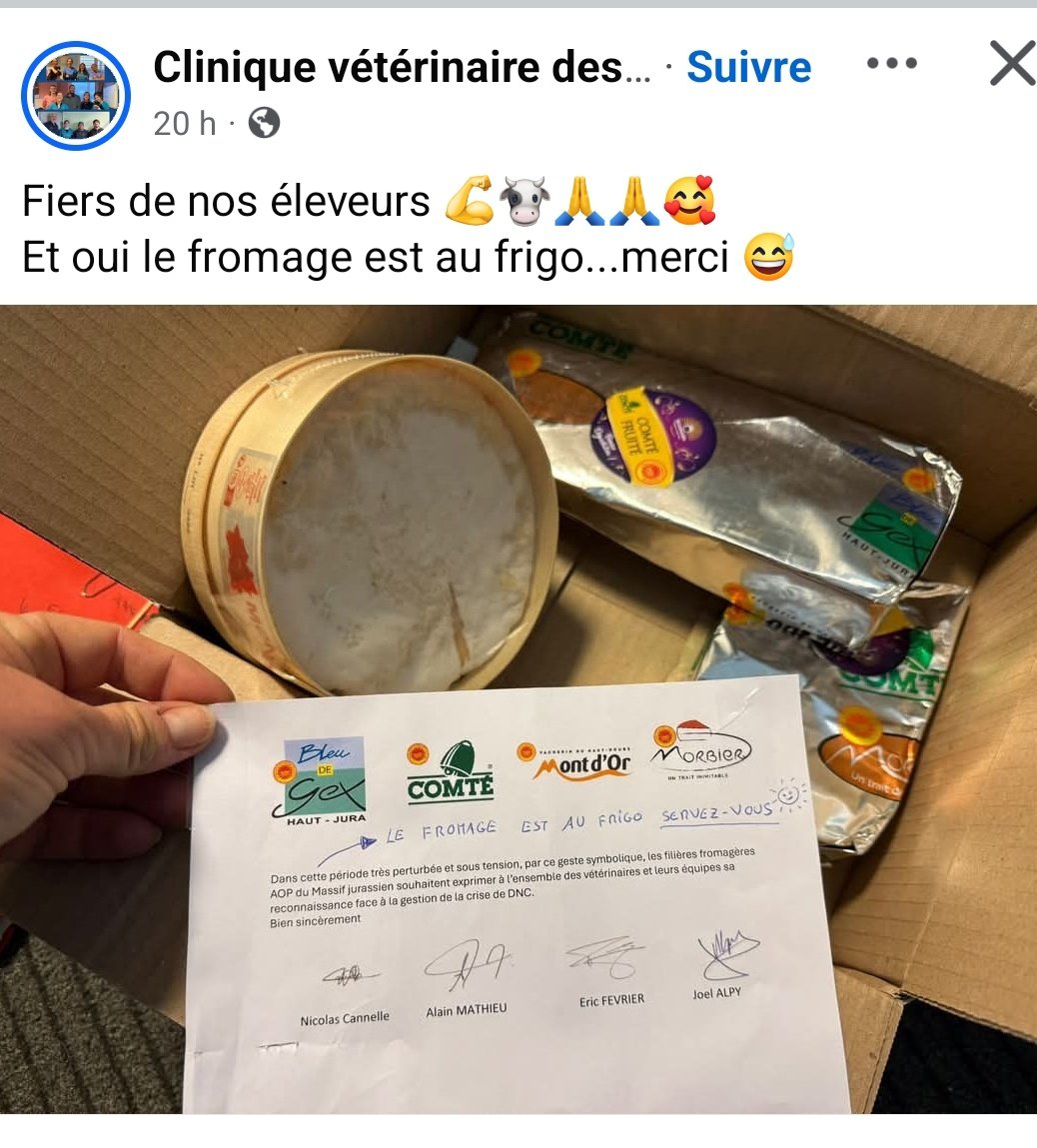 Guy__Moux's tweet image. Une région qui a su éradiquer la DNC, éleveurs et vétérinaires main dans la main, loin du cloaque de fake news et d'obscurantisme du sud ouest