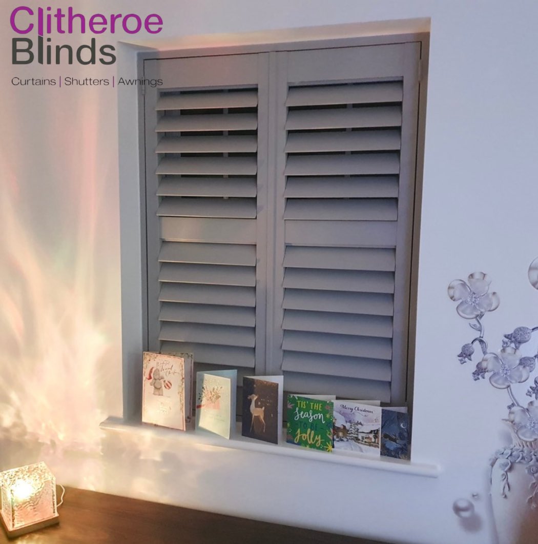 Shutter blinds give a timeless, grand appearance to any room they are in !!! ✨#shutterblinds #clitheroeblinds #homeimprovements #clitheroe #lancashire