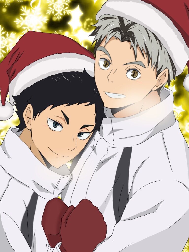 koromaru_1205's tweet image. 遅めのメリークリスマス

 #ハイキュープラザ