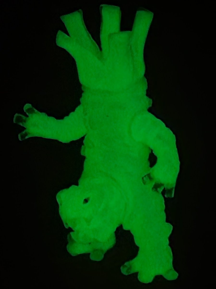 ご当地怪獣 ツーン 8期カラー クリアグリーンラメ One up. ワンアップ