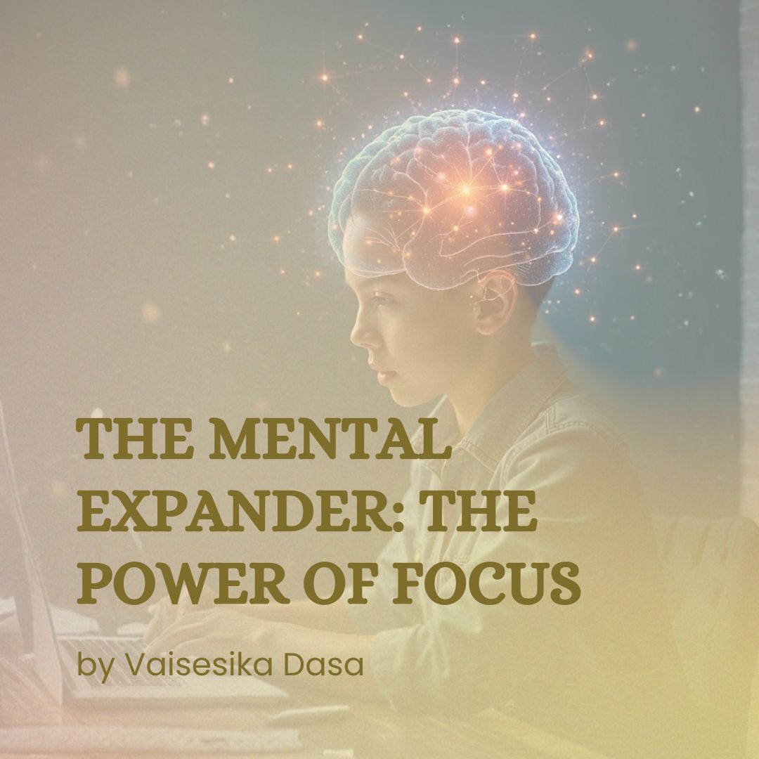 VaisesikaDasa's tweet image. A frantic mind feels trapped and chaotic. An expanded mind experiences peace and freedom. 

Conclusion: Expand your consciousness and find inner peace by dedicated practice of focused attention.

#Focus #Concentration #MentalClarity #InnerPeace #Mindfulness #VaisesikaDasa