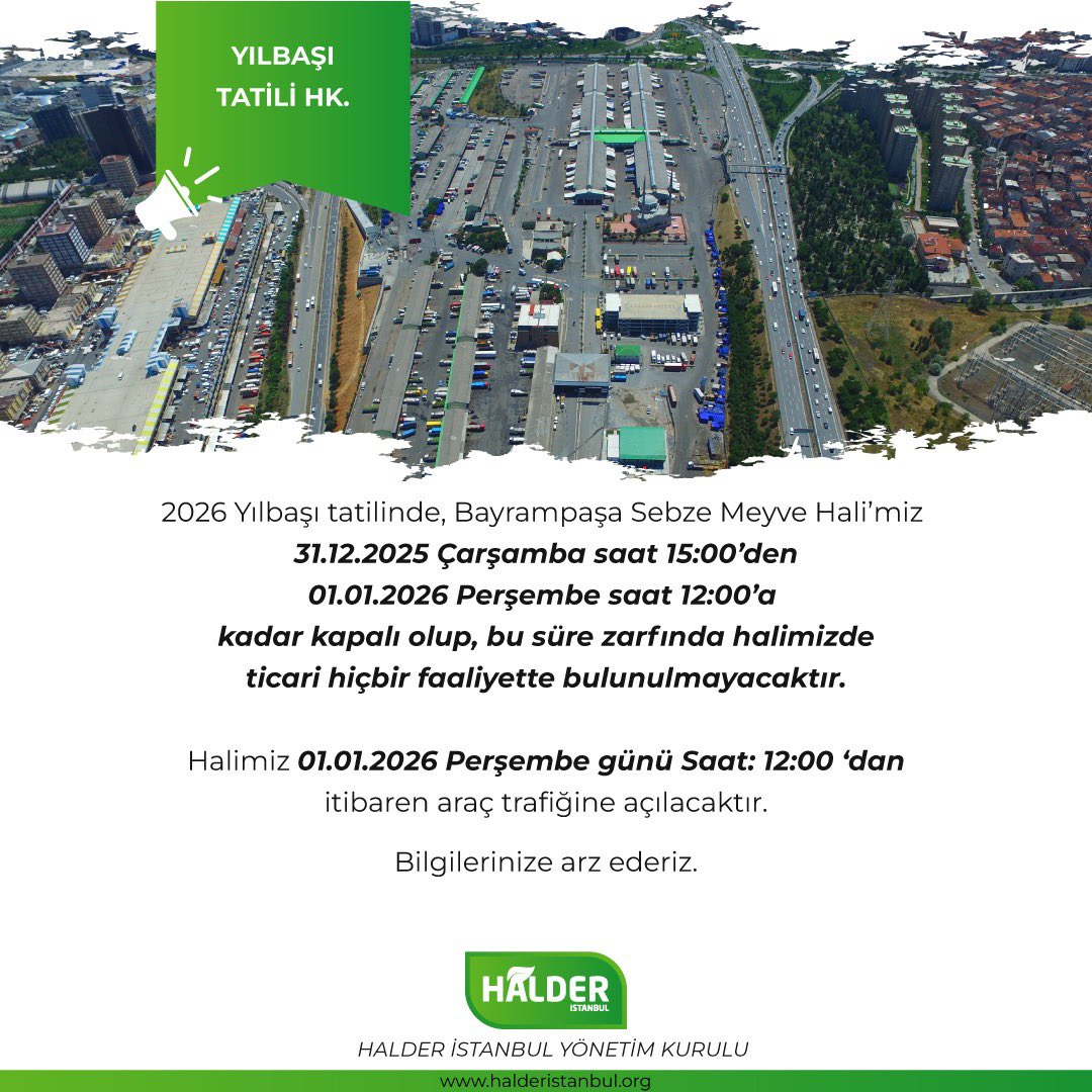 Bilgilerinize arz ederiz.