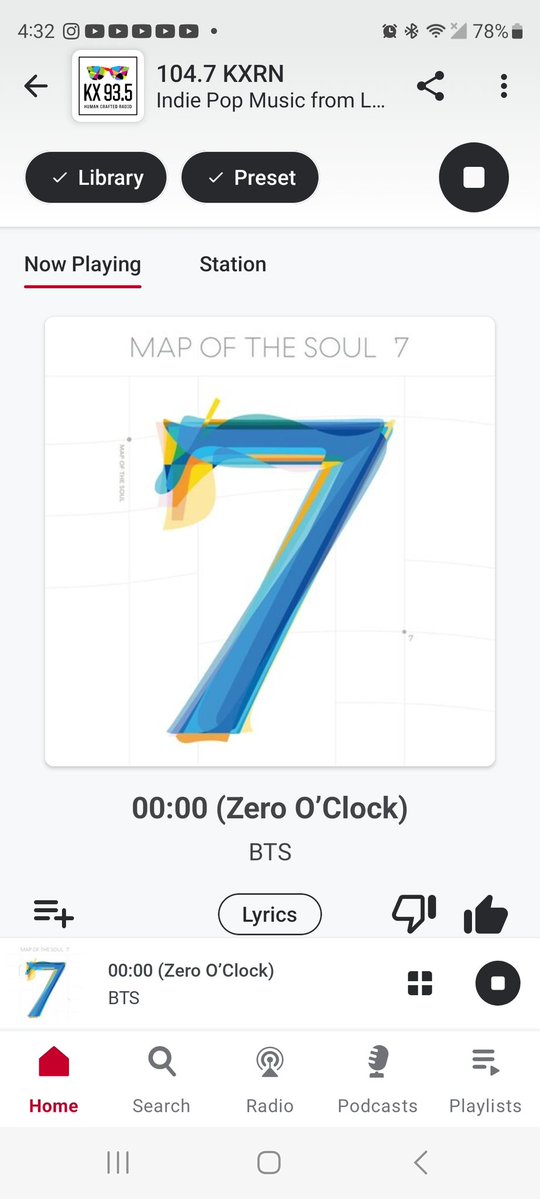 TaeKook_Radio's tweet image. Thank you @KXFM_ for playing #ZeroOClock  by #BTS  this morning on the @TheDropSound with @RandiLavik #Taecember

#TKRadio ✨️💚💜🎁🫰🫶
#HappyBirthdayTaehyung #V
