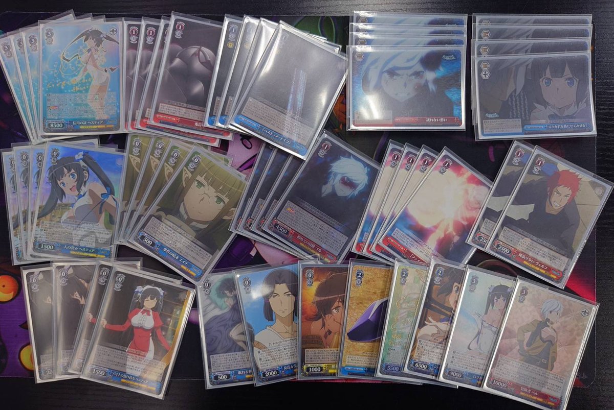 WS】ダンまち優勝デッキレシピ(マト@BM池袋WS/WSR担当)【ヴァイス