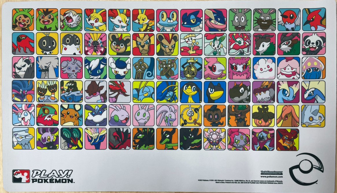 【海外正規品】gen6 第6世代 カロス地方 プレイマット ✨✨激アツプレイマット入荷