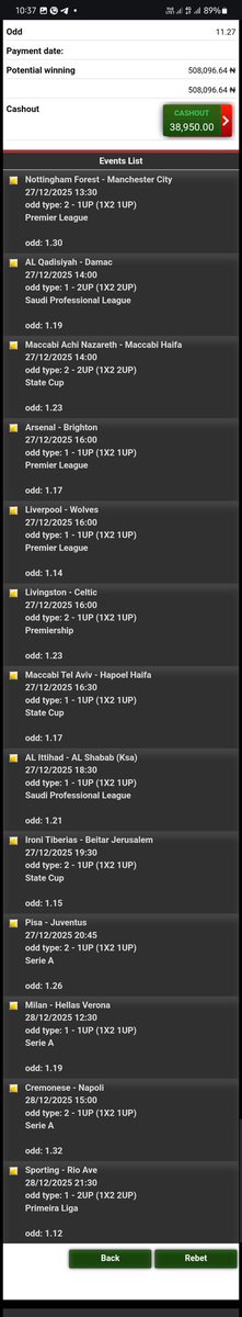 woozzaabets's tweet image. Today's Favourites 1-UP Bankers 🔥
Over 1.5 FT Goals Accumulator 🔥
Favourites Win or Draw Bankers 🔥
Favourites to Score or Win a Half 🔥

Lets Play Again 🍻

📌  1️⃣0️⃣+ 1️⃣0️⃣+ 1️⃣0️⃣+ 1️⃣0️⃣+ Odds 

Codes 👇  #Bet9jaCode

3V6299L  3V63D3W  3V66WNN 3V687GJ  

Bookie  @Bet9jaOfficial…