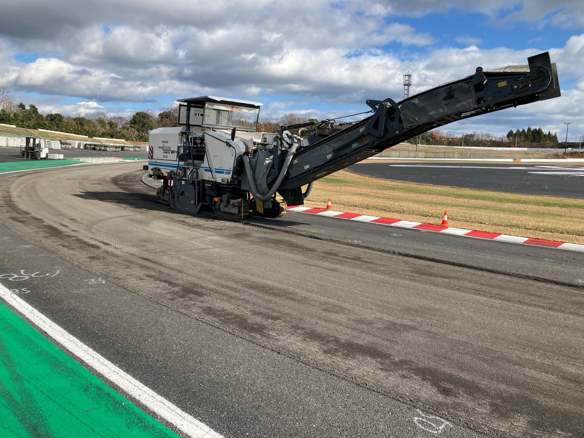 F1BigData's tweet image. 🔥Suzuka is getting a new tarmac