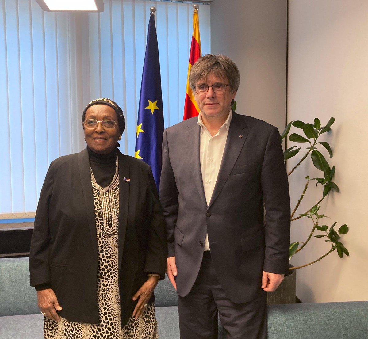 KRLS's tweet image. Congratulations to Somaliland for its first international recognition. May it be the first of many. Somaliland has right to self-determination and you'll always find support for your cause in Catalonia. @Presidencysl_ 

M’alegro molt del reconeixement de Somaliàndia per part…