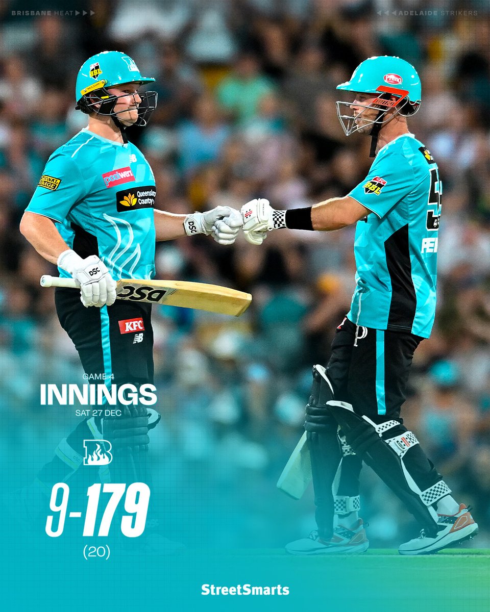 HeatBBL's tweet image. A classy knock from Jimmy and Max gets us to 179 🔥

#BBL15