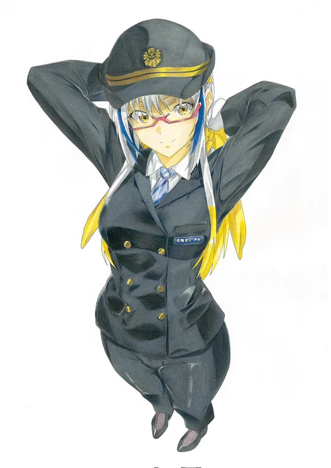 #東海道新幹線 #JR東海 #鉄道擬人化 JR東海公式制服Version 東海道のぞみ