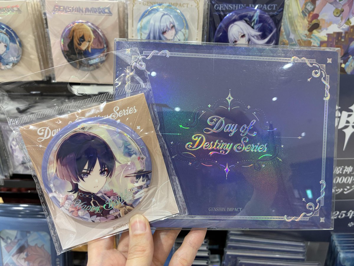 原神 放浪者 缶バッジ 命定 アクリル色紙 原神 放浪者 缶バッジ 命定 アクリル色紙