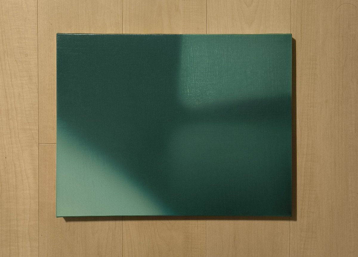 川や湖を描いた油彩画