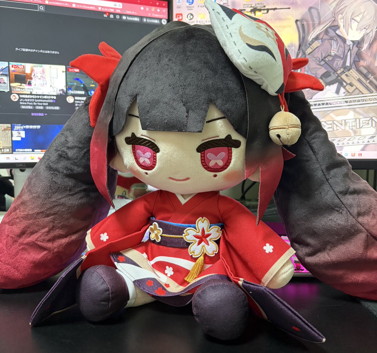 思ってたサイズの倍デカくて草
でも出来はめっちゃ良い、可愛い 