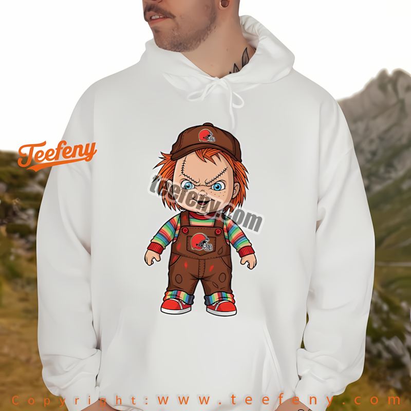 Teefenyshop's tweet photo. Cleveland Browns Chucky Killer Halloween Shirt Holiday
Place Order: https://t.co/pxIjZBU9WW 
 
 #ClevelandBrowns #ChuckyKiller #HalloweenShirt #HolidayApparel #BrownsFanGear #SpookySeason #FootballHalloween #Teefeny https://t.co/sCcLEqN7sT