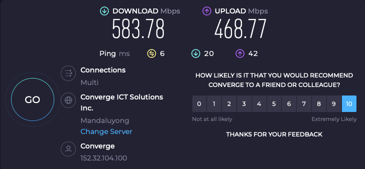 dodgepodge's tweet photo. Check out my @Speedtest result! How fast is your internet? https://t.co/U4FoY0a9w7 #speedtest https://t.co/TDsfXE21Wz