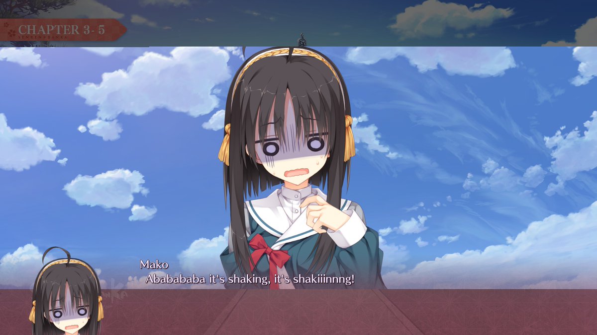 ProfPantsu's tweet image. I really like when characters go "ababababababababa"