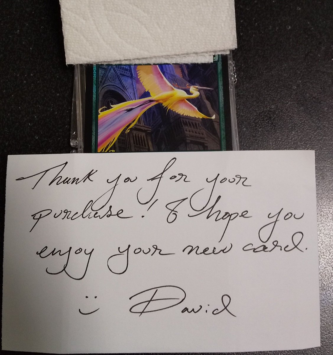 MTG 極楽鳥 ハングル 韓国語 FBB サインド MTG 極楽鳥 ハングル 韓国語 FBB サインド