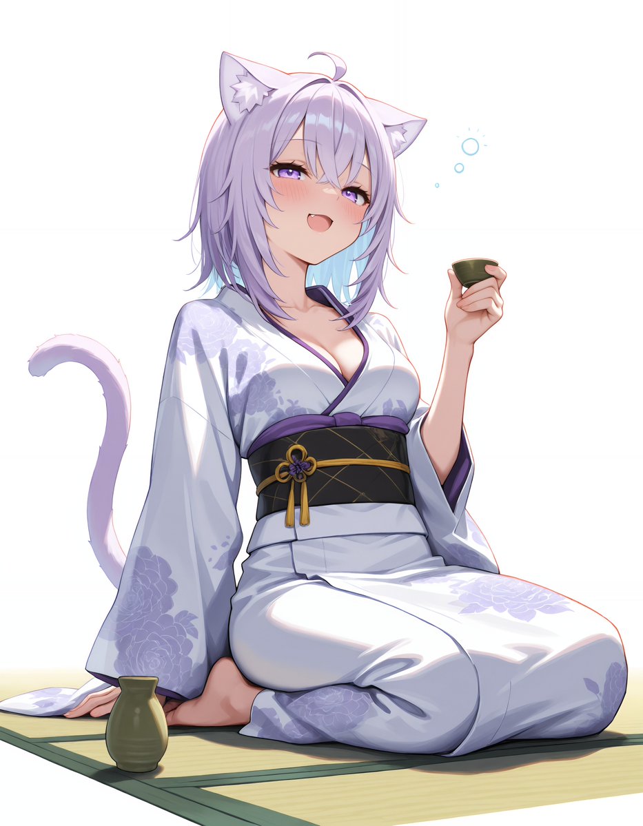 marume_AIart's tweet image. 「雪夜月うま～❤」