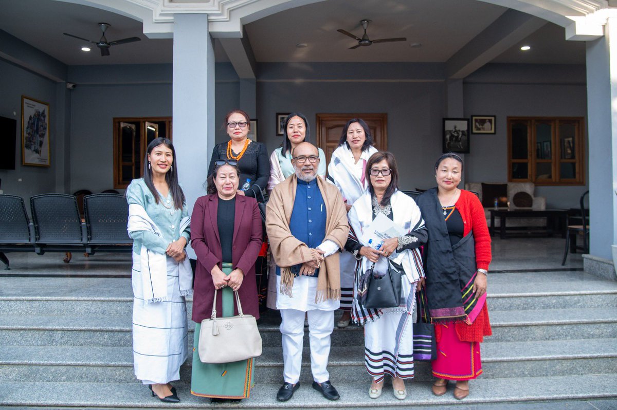 Had a meaningful interaction with the Poumai Naga Women Union who visited me today. 

Women play a crucial role in preserving social harmony and guiding society in the right direction. I deeply appreciate their thoughts and assured them that the we will continue to work for