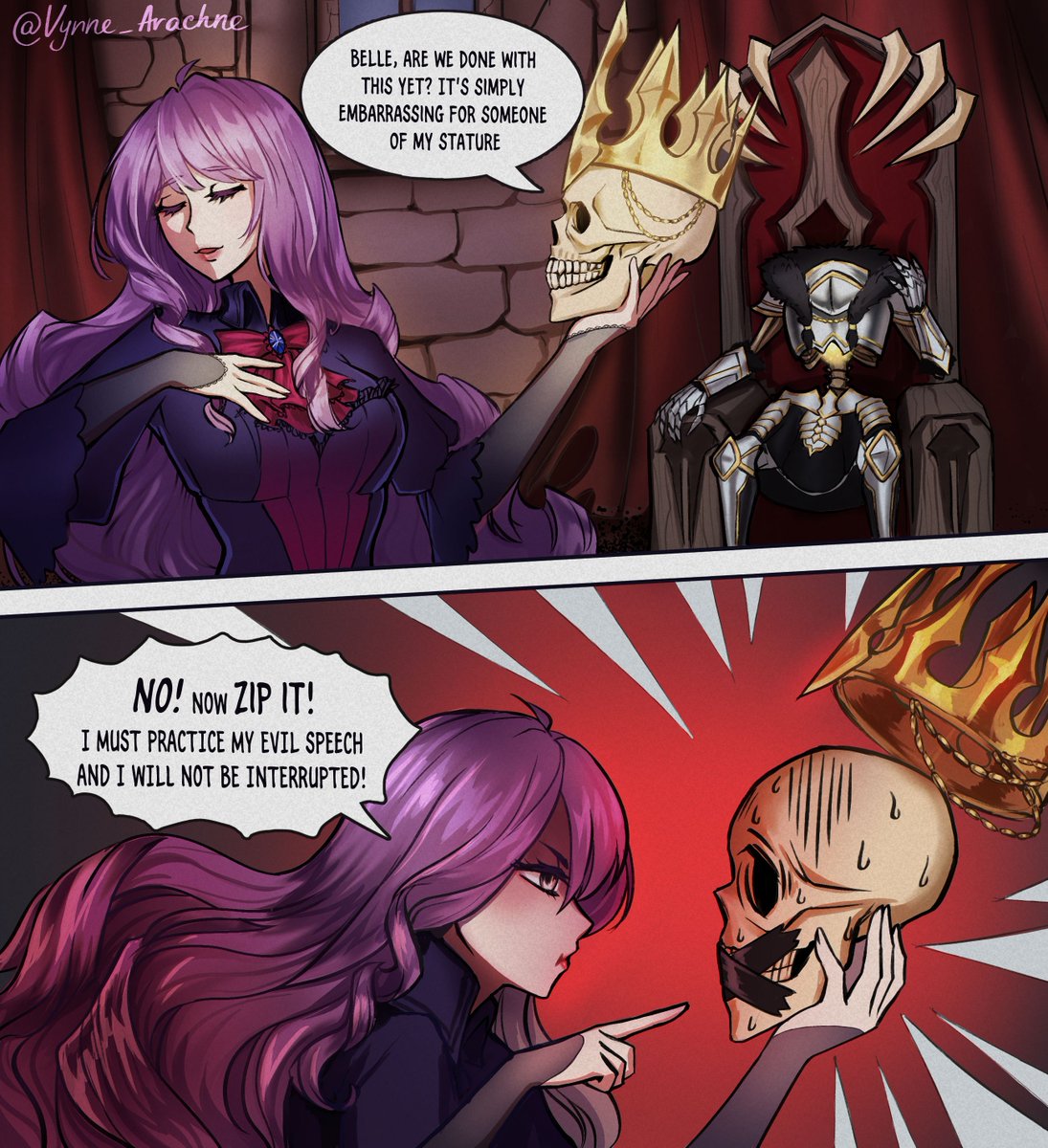 VillainessBelle tweet media