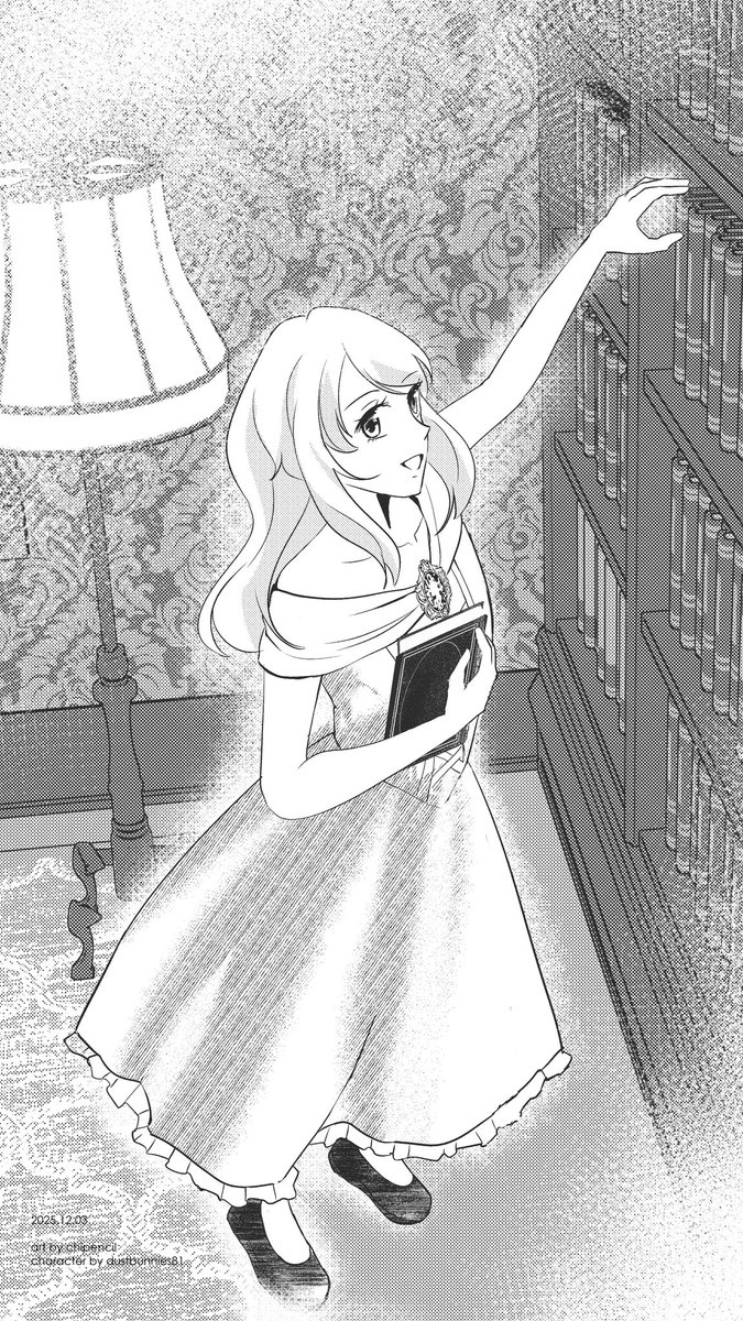 Trying out manga style by drawing <a href="/dustbunnies81/">dustbunnies81</a> oc for ablur mission. It was fun to meet other creators oc and draw her in my style 🙌