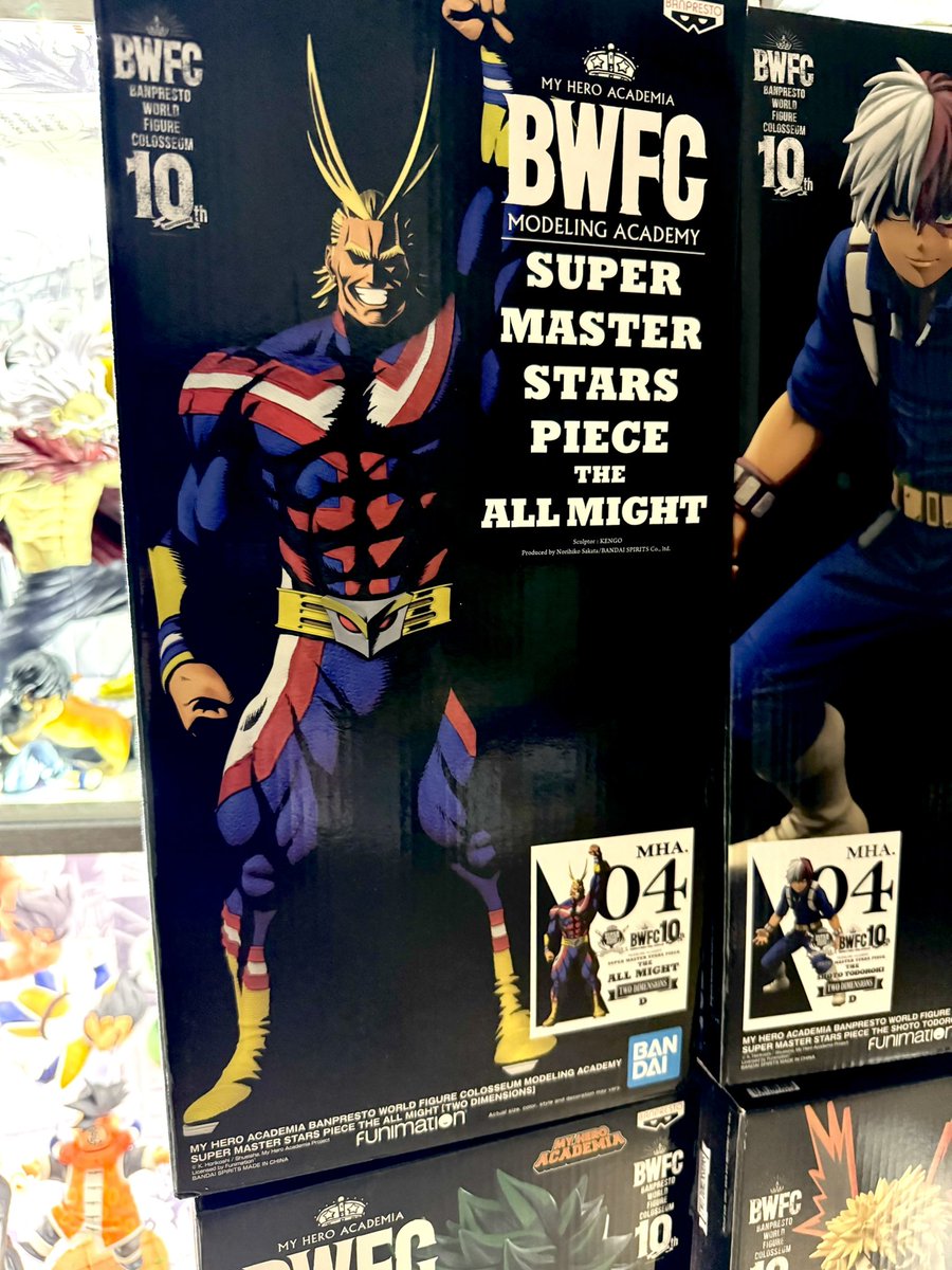 新品未開封　SMSP BWFC オールマイト　1ロット アミューズメント一番くじ 僕のヒーローアカデミア BWFC 造形ACADEMY