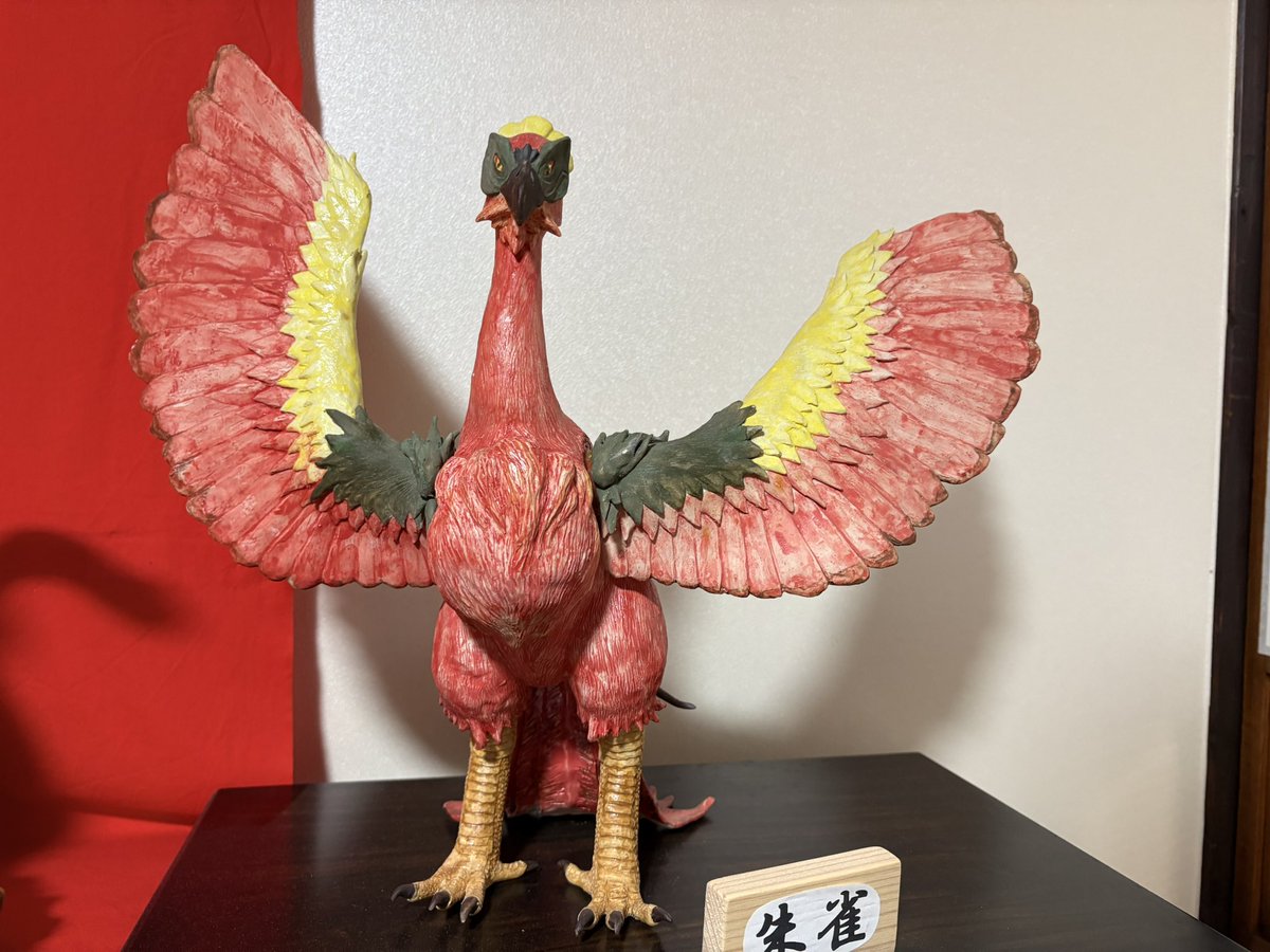 兄貴の粘土細工の作品達‼️ ゴジラヘッドはフェスの時に見させて