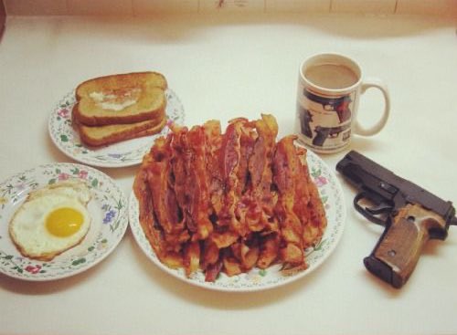 sleepclair's tweet image. first meal of the day .