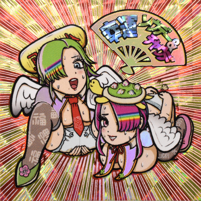 明日の12月28日13時から‼️EDDIE BOMBEEさまが新作1種をシール横丁にご