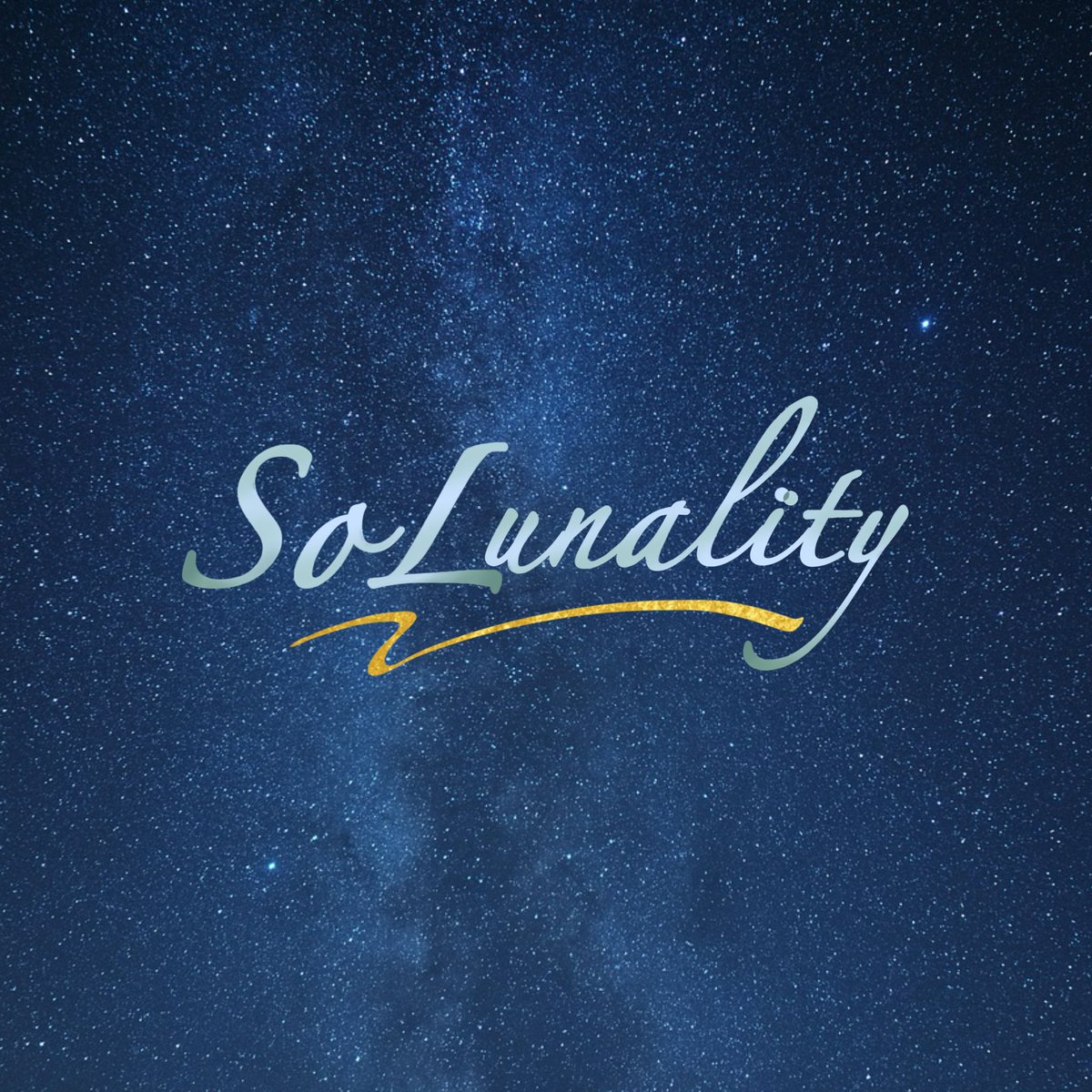 SoLunalityはSoL（太陽）と Luna（月）、 そして “在り方” を意味する -ality から生まれました。 光と影、表と裏、静と動。  そのすべてを抱いたまま、 本来の光へ還るための名前です。 ロゴは永泉が手がけ、 彼女の星回りから導いた色を重ねています。