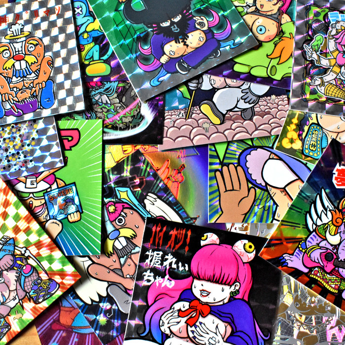 明日の12月28日13時から‼️EDDIE BOMBEEさまが新作1種をシール横丁にご