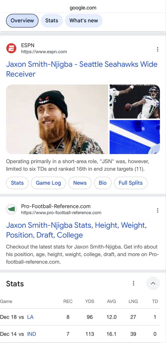 I searched for JSN on Google and lmao <a href="/gkittle46/">George Kittle</a> <a href="/jaxon_smith1/">JSN</a>