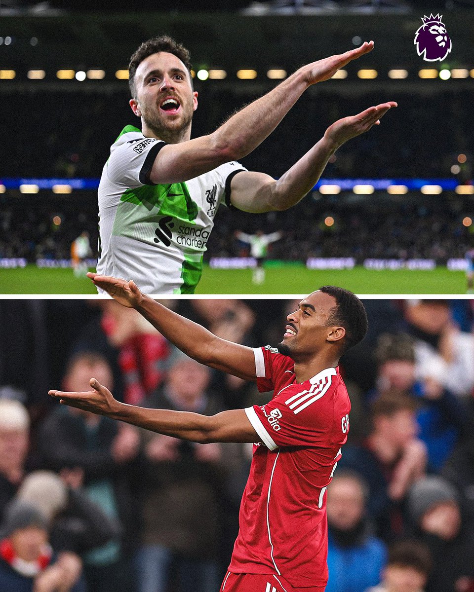 premierleague's tweet image. Ryan Gravenberch pays tribute to Diogo Jota with his celebration against Wolves ❤️