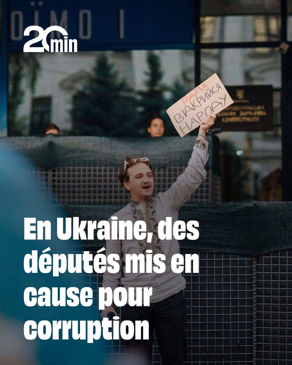 20Minutes's tweet image. Nouveau scandale en Ukraine alors que Volodymyr Zelensky s’est envolé pour les Etats-Unis.
➡️ 20min.fr/JJC