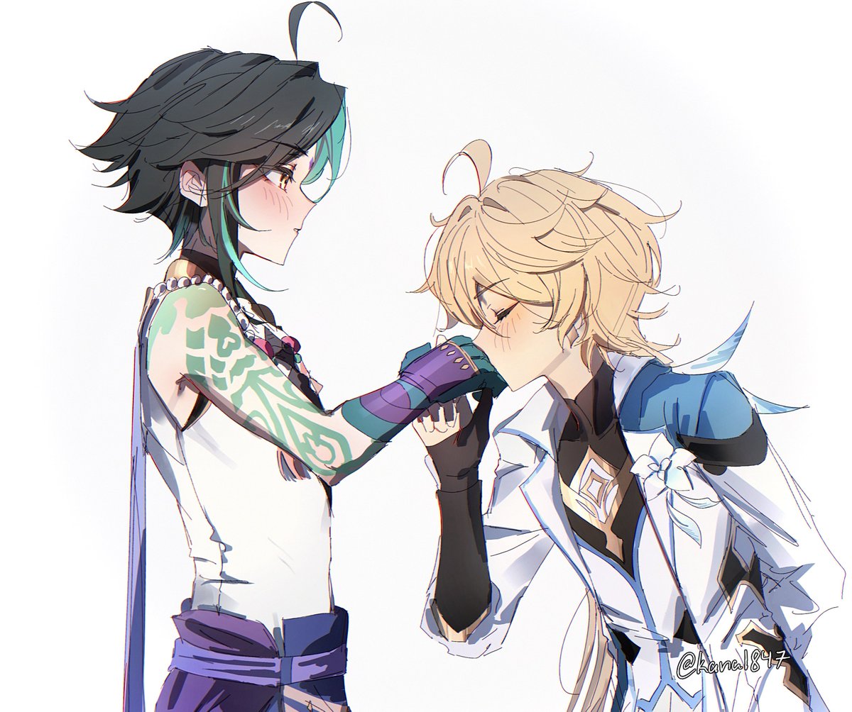 kana1847's tweet image. #空魈 #aexiao