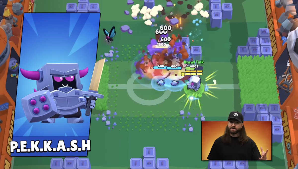 spoookygeng's tweet photo. February 22nd:

Ash’s first skin of the year, PEKKASH, is announced in February’s Brawl Talk. Modeled after PEKKA from the Clash franchise, it’s the first Supercell ID Rewards skin after the King Franks to be revealed.

Release date is unknown for now… https://t.co/xfubrL9JVc