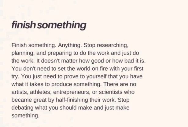 elisabetguwanto's tweet photo. reminder buat mulai ngerjain project apapun itu yang kita cita2kan 🥹

kadang yg kita perlukan cuma mulai aja dulu &amp; lakuin sampe selesai. start small, nanti seiring berjalannya waktu bisa makin besar &amp; impactful ✨ https://t.co/Uhc9p7T04x